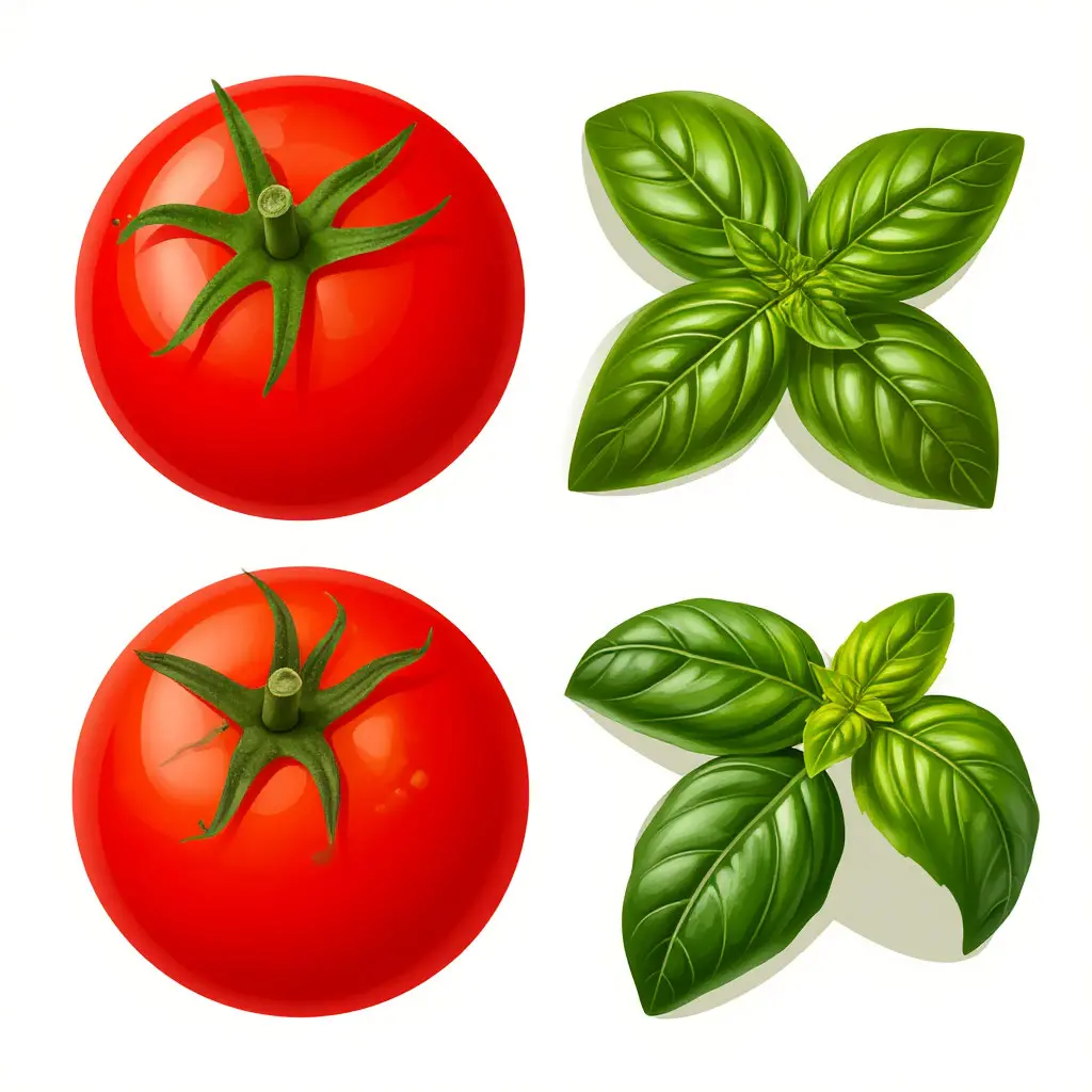 Tomates + Basilic