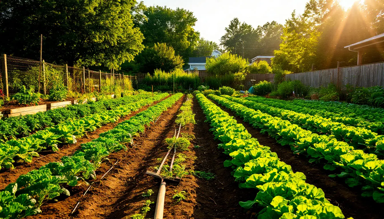 Potager à la maison