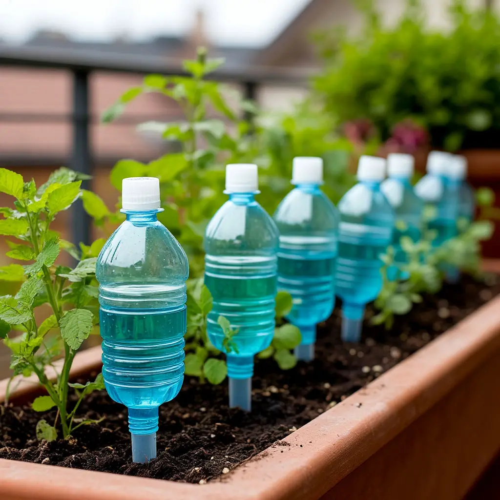 Bouteilles plastiques